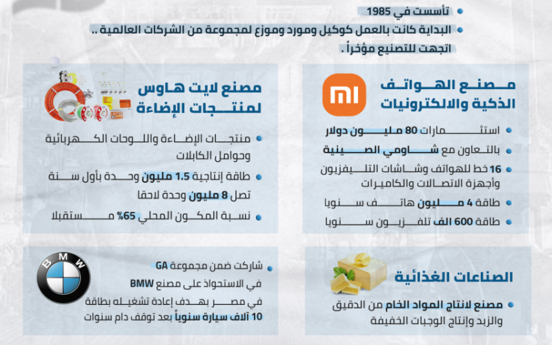 مجموعة الصافي.. عملاق مصري صاعد بالصناعات التكنولوجية