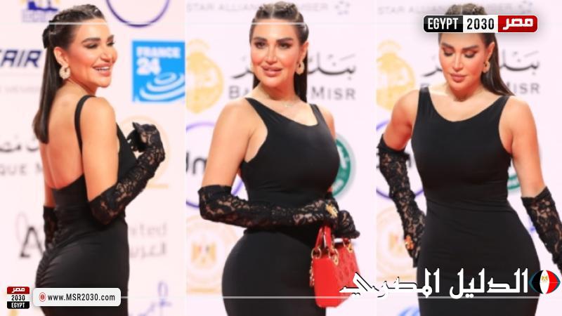 سارة نخلة تتألق في مهرجان القاهرة السينمائي الدولي