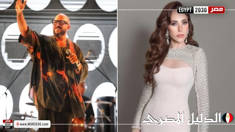 محمود العسيلي وعبير نعمة يغنيان ”لوحدي في المكان” لفيلم ”6 أيام”