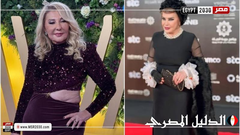 صفية العمري تدافع عن إطلالة نادية الجندي: فنانة محترمة وجميلة