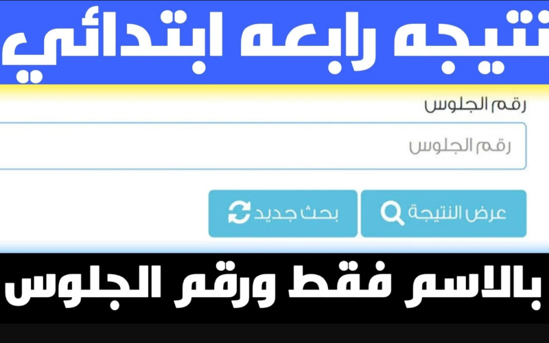 هٌنا.. نتيجة الصف الرابع الابتدائي 2025 محافظة القليوبية بالاسم ورقم الجلوس