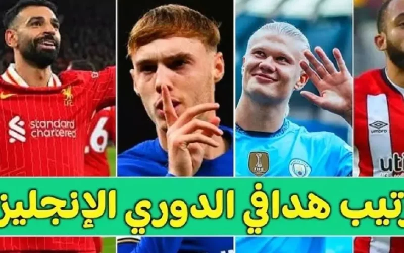 “هالاند ينافس صلاح”.. جدول ترتيب هدافي الدوري الإنجليزي للموسم الحالي 2024-2025