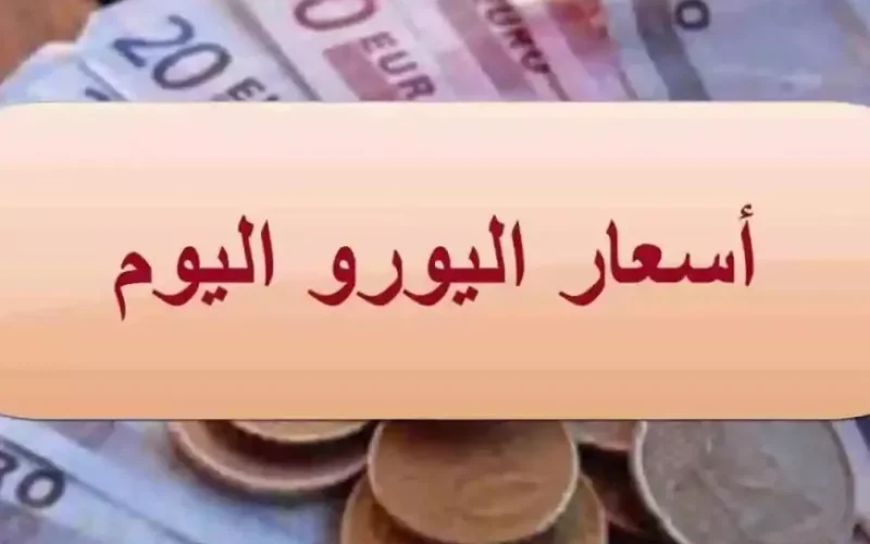 سعر اليورو اليوم في مصر البنك الأهلي وكافة البنوك المصرية اليوم الاثنين 20 يناير 2025