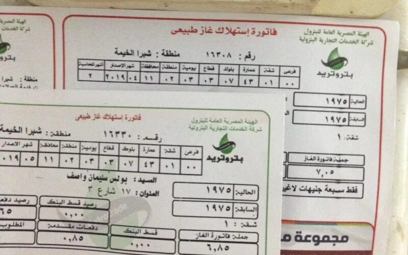 الاستعلام عن فاتورة الغاز بتروتريد وسدادها إلكترونيًا 